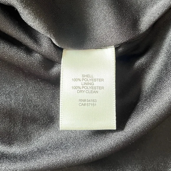 Eliza J. Black 💗 Velvet & Pink Sequin Sleeveless Gown Formal Maxi Dress Sz 6 - Picture 12 of 14